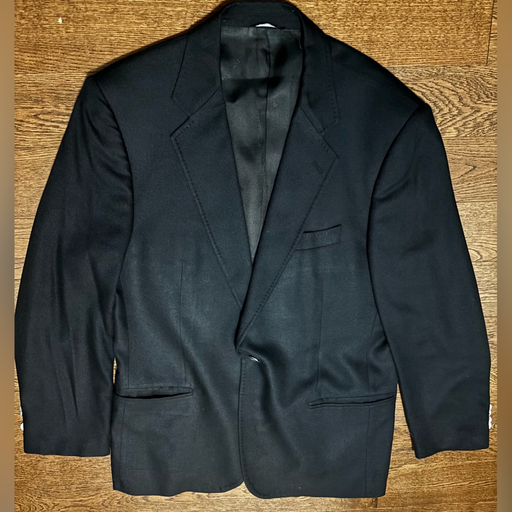 Dolce and Gabanna Black men’s single button blazer